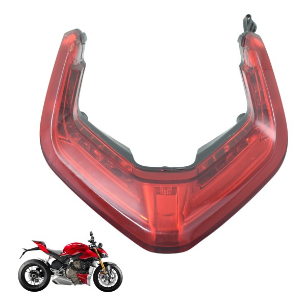 Lanterna Tras C/ Detalhes Ducati Streetfighter V4 V4s 21-24