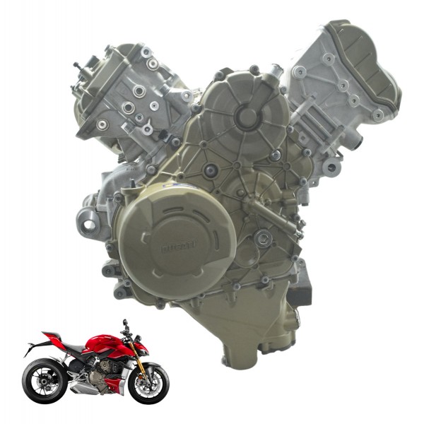 Motor Nfe Baixa Base Troca Ducati Streetfighter V4 V4s 21-24