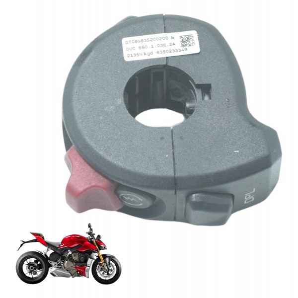 Chave Punho Partida Ducati Streetfighter V4 V4s 21-24 Orig