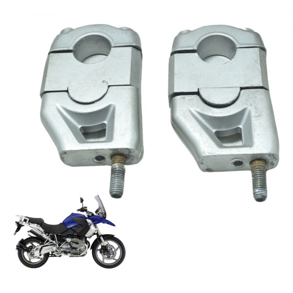 Par Riser Guidão Bmw R1200 R 1200 Gs 08-12 Original Usado