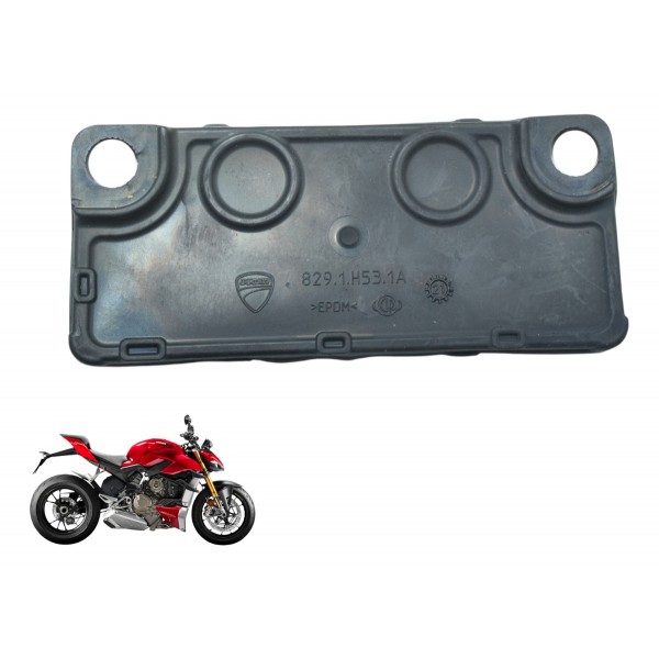 Capa Borracha Bateria Ducati Streetfighter V4 V4s 21-24 Orig