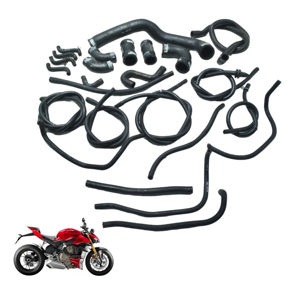 Kit Mangueiras Ducati Streetfighter V4 V4s 21-24 Original