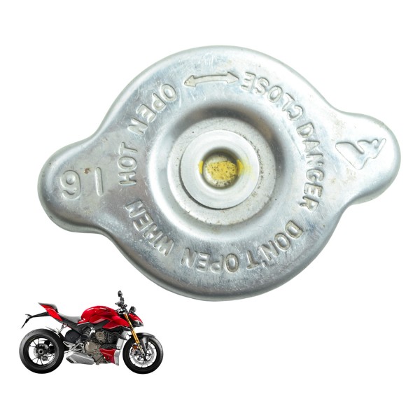 Tampa Radiador Ducati Streetfighter V4 V4s 21-24 Original