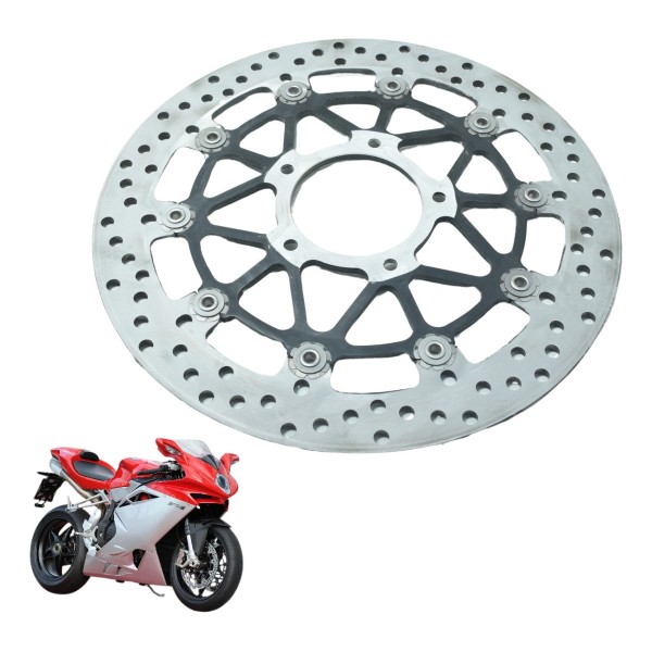 Disco Freio Dianteiro 4,94mm Mv Agusta F4 2012 Orig Usado