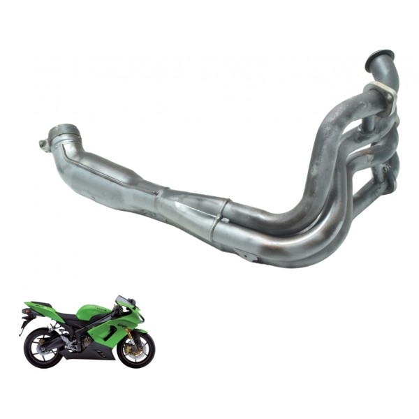 Curva Escape Kawasaki Zx 6r 05-06 Original