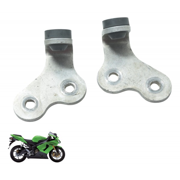 Par Suporte Kawasaki Zx 6r 05-06 Original