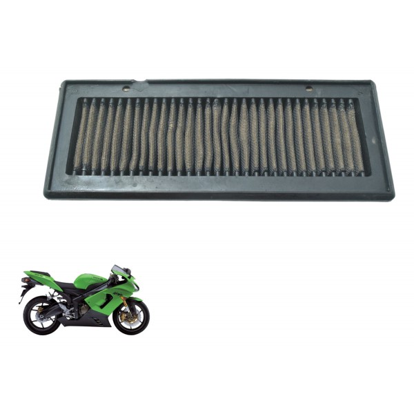 Filtro Ar K&n C/ Detalhes Kawasaki Zx 6r 05-06 Original