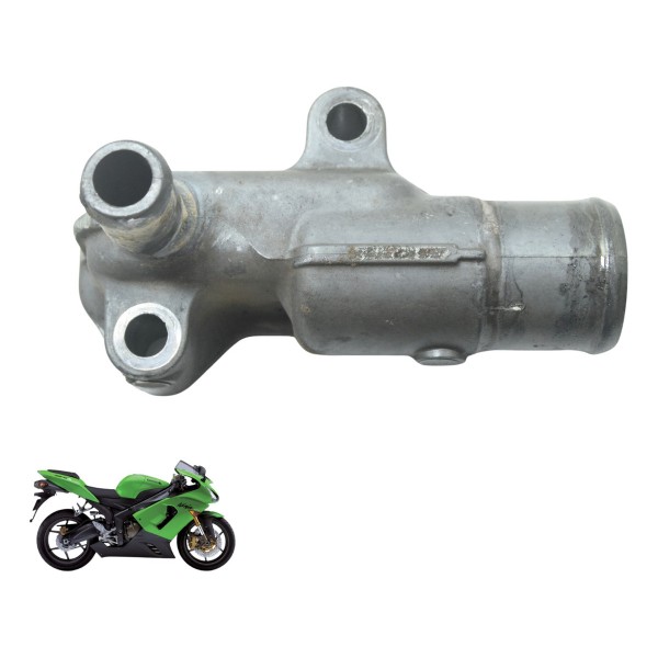 Conexão Água Kawasaki Zx 6r 05-06 Original