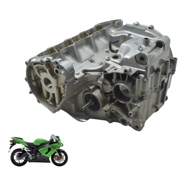 Bloco Carcaça Motor C/ Avaria Kawasaki Zx 6r 05-06 Original