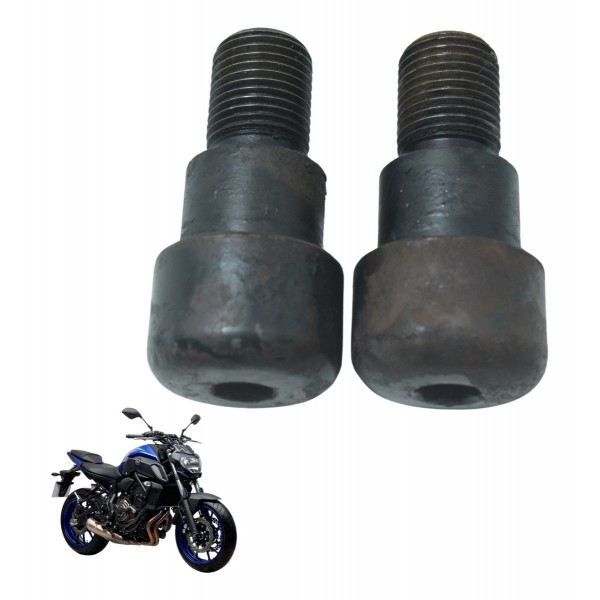 Par Peso Guidão Yamaha Mt 07 19-24 Original