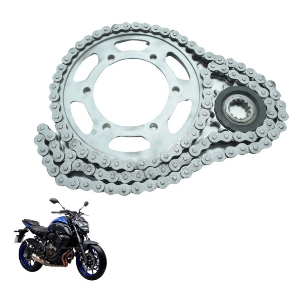 Kit Relação Yamaha Mt 07 19-24 Original