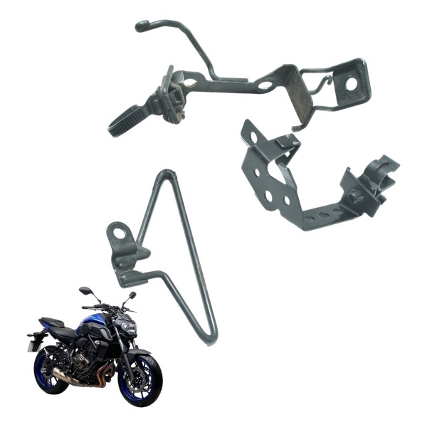 Jogo Guia Cabos Yamaha Mt 07 19-24 Original