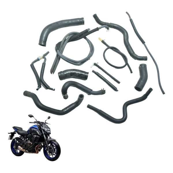 Kit Mangueiras Yamaha Mt 07 19-24 Original