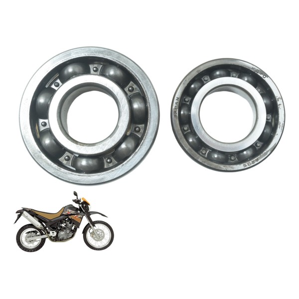 Par Rolamento Caixa Marcha Yamaha Xt 660 R 05-08 Original