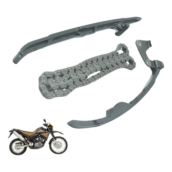 Kit Guia Tensor Corrente Comando Yamaha Xt 660 R 05-08 Orig