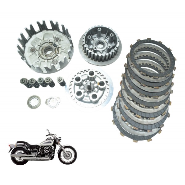 Embreagem Completa Yamaha Xvs 650 Drag Star 98-06 Original