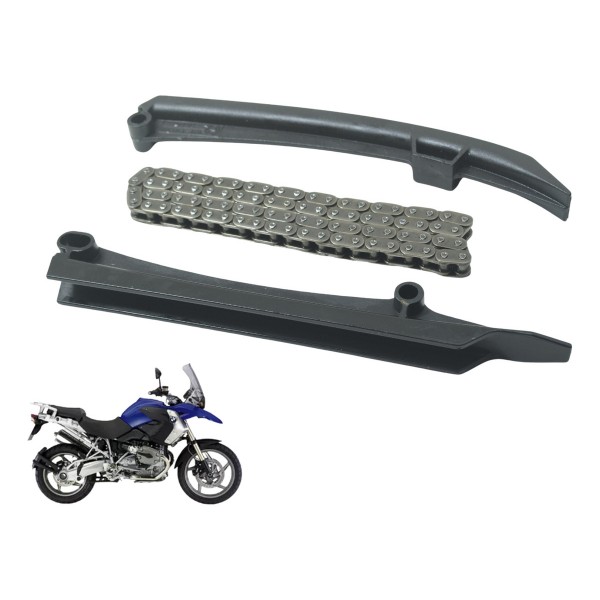 Kit Guia Tensor Corrente Comando Dir Bmw R1200 R 1200 Gs2008