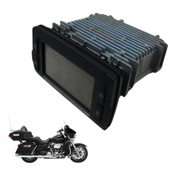 Painel Rádio Multimídia Tela Harley Electra Touring 17-19