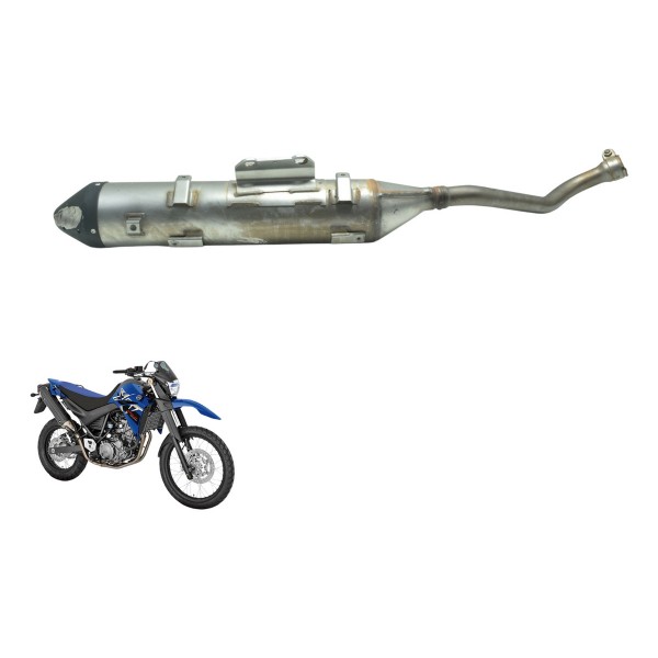 Ponteira Escape Dir C/ Detalhes Yamaha Xt 660 R 09-18 Orig