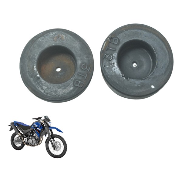 Par Borracha Suporte Tanque Yamaha Xt 660 R 09-18 Original