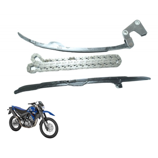 Kit Guia Tensor Corrente Comando Yamaha Xt 660 R 09-18 Orig