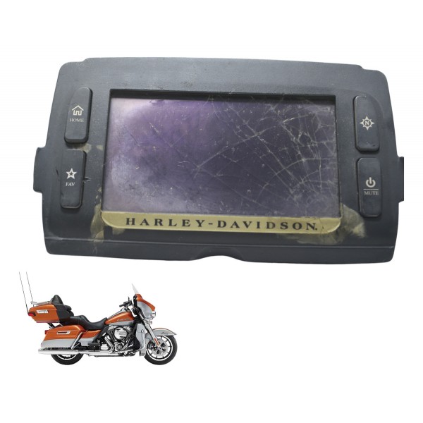 Multimidia Som C/ Avaria Harley Touring Electra Glide 14-17