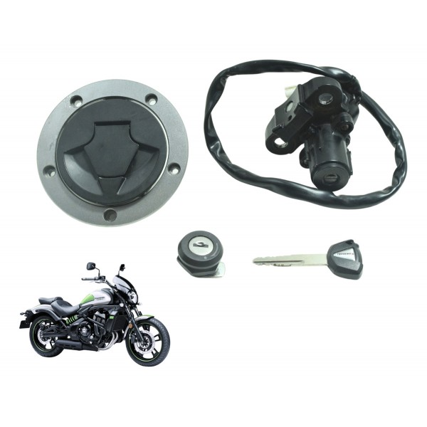 Kit Chave Ignição Kawasaki Vulcan 650 S 17-24 Original