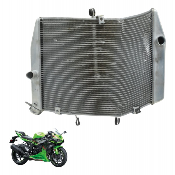 Radiador Água C/ Avaria Kawasaki Zx636 Zx 6r 19-24 Original