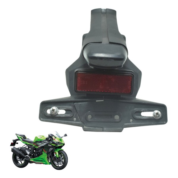 Suporte Placa Kawasaki Zx636 Zx 6r 19-24 Original