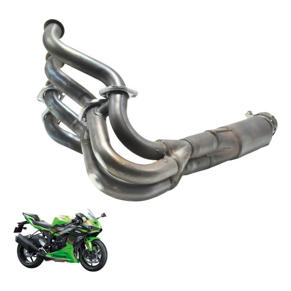 Curva Escape Kawasaki Zx636 Zx 6r 19-24 Original