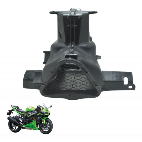 Duto Ar C/ Detalhes Kawasaki Zx636 Zx 6r 19-24 Original