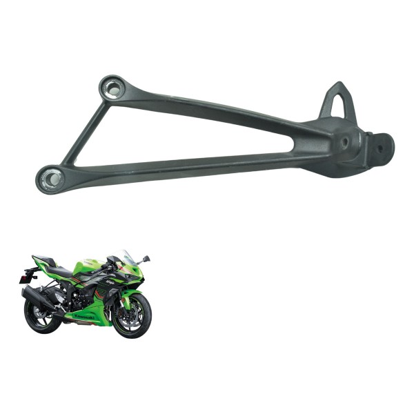 Bacalhau Traseiro Esquerdo Kawasaki Zx636 Zx 6r 19-24 Orig