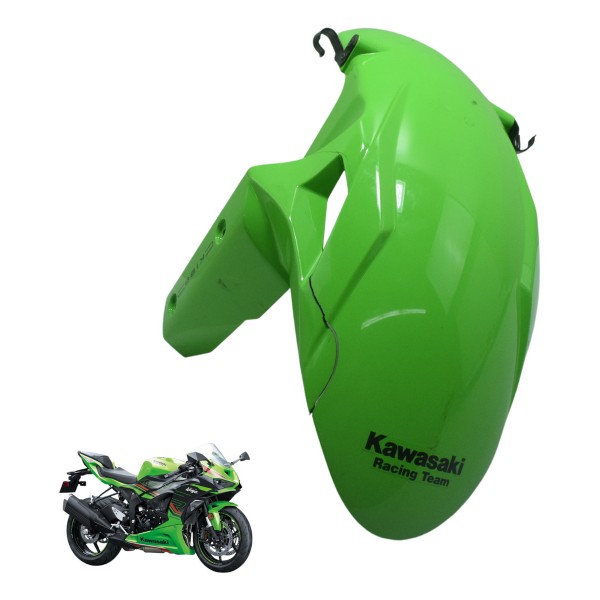 Paralama Dianteiro C/ Avaria Kawasaki Zx636 Zx 6r 19-24 Orig