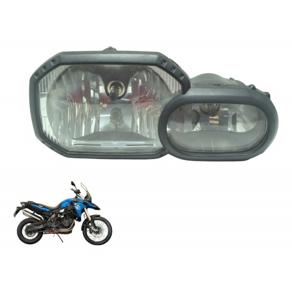 Farol C/ Detalhes Bmw F 800 Gs 13-16 Original