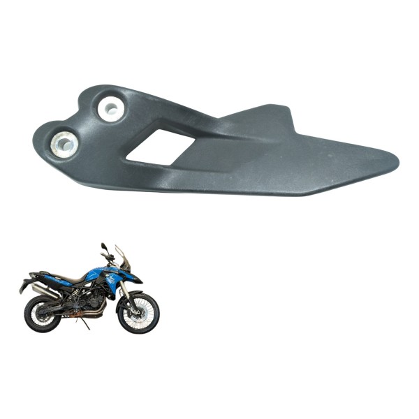 Acabamento Pedaleira Dianteira Esq Bmw F 800 Gs 13-16 Orig