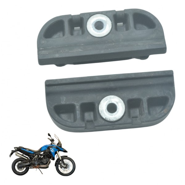 Par Borracha Suporte Bmw F 800 Gs 13-16 Original