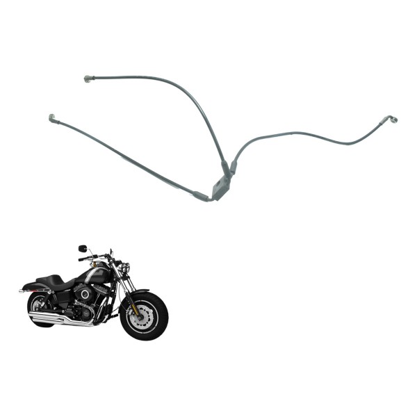 Flexível Freio Diant Harley Davidson Fat Bob Fxdf 13-16 Orig