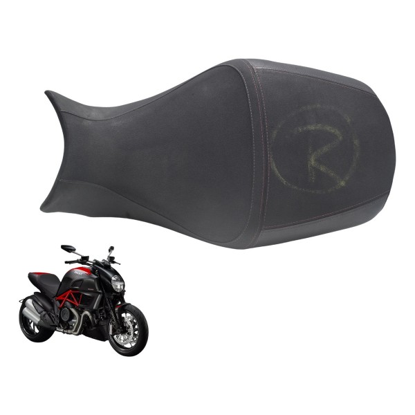 Banco C/ Detalhes Ducati Diavel 11-16 Original