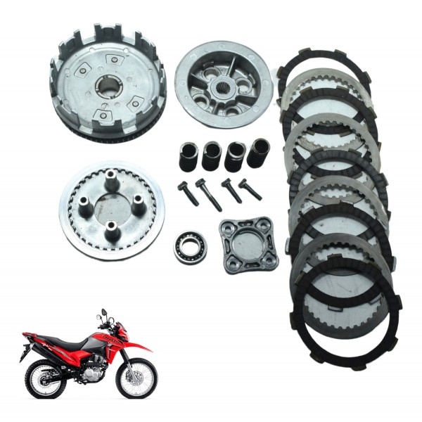 Embreagem Completa Honda Nxr Bros 160 15-23 Original