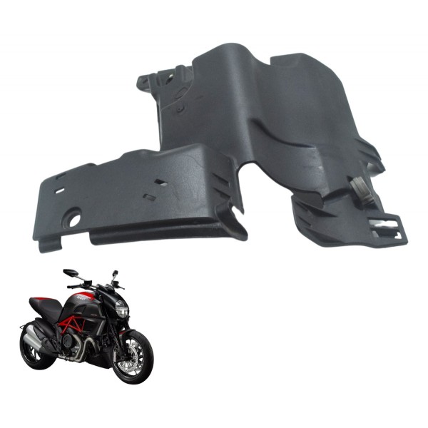 Tampa Caixa Bateria C/ Detalhes Ducati Diavel 11-16 Original