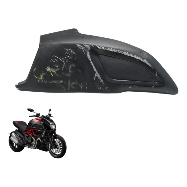 Carenagem Lateral Esq C/ Detalhes Ducati Diavel 11-16 Orig