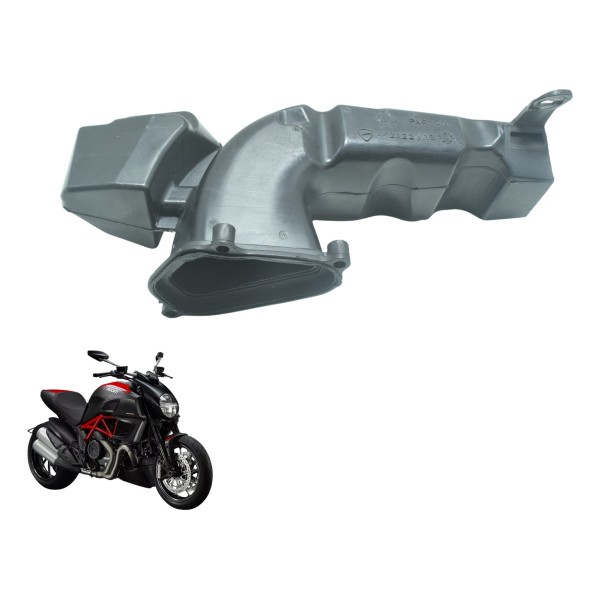 Duto Ar Esquerdo C/ Detalhes Ducati Diavel 11-16 Original