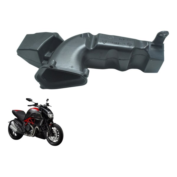 Duto Ar Esquerdo C/ Detalhes Ducati Diavel 11-16 Original