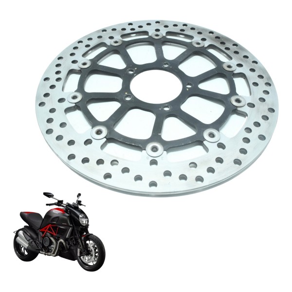 Disco Freio Dianteiro 4,33mm Ducati Diavel 11-16 Orig Usado