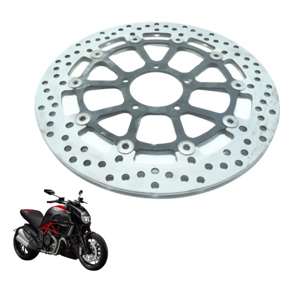 Disco Freio Dianteiro 4,15mm Ducati Diavel 11-16 Orig Usado