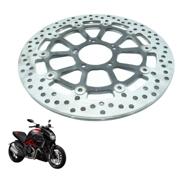 Disco Freio Dianteiro 4,25mm Ducati Diavel 11-16 Orig Usado