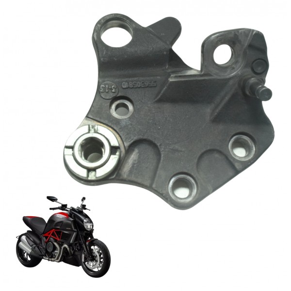 Suporte Pedal Descanso Lateral Ducati Diavel 11-16 Original