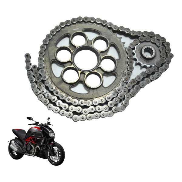 Kit Relação Ducati Diavel 11-16 Original