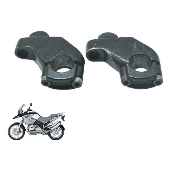 Par Realocador Guidão Bmw R 1200 Gs R1200 04-07 Original