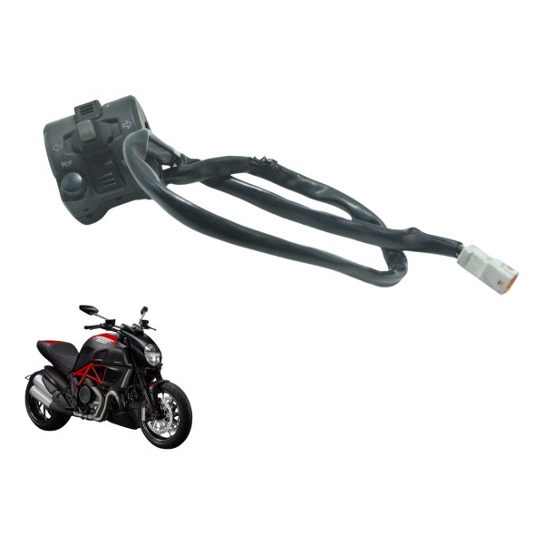 Chave Punho Luz C/ Detalhes Ducati Diavel 11-16 Original